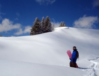 snowboard en La Pinilla